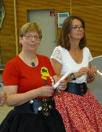 Sabine Bröker und Barbara Mally-Figge